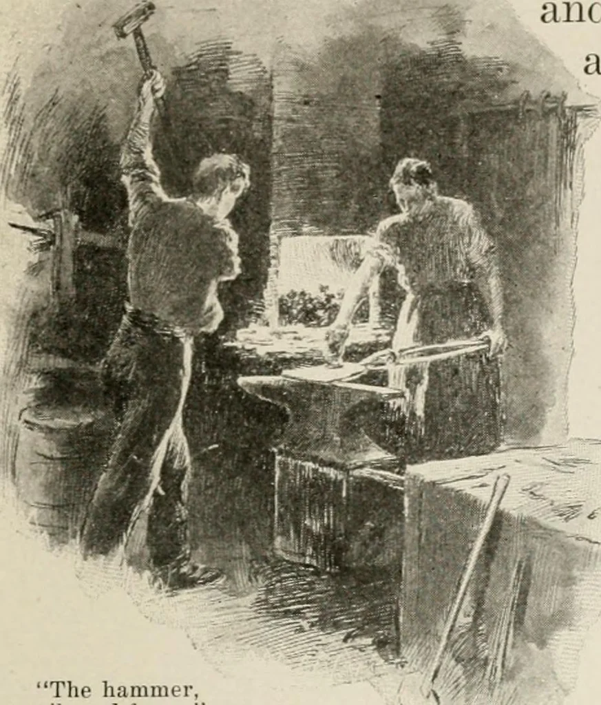 An illustration from Heralds of the morning : the meaning of the social and political problems of to-day and the significance of the great phenomena in nature, 1909, leaf 116