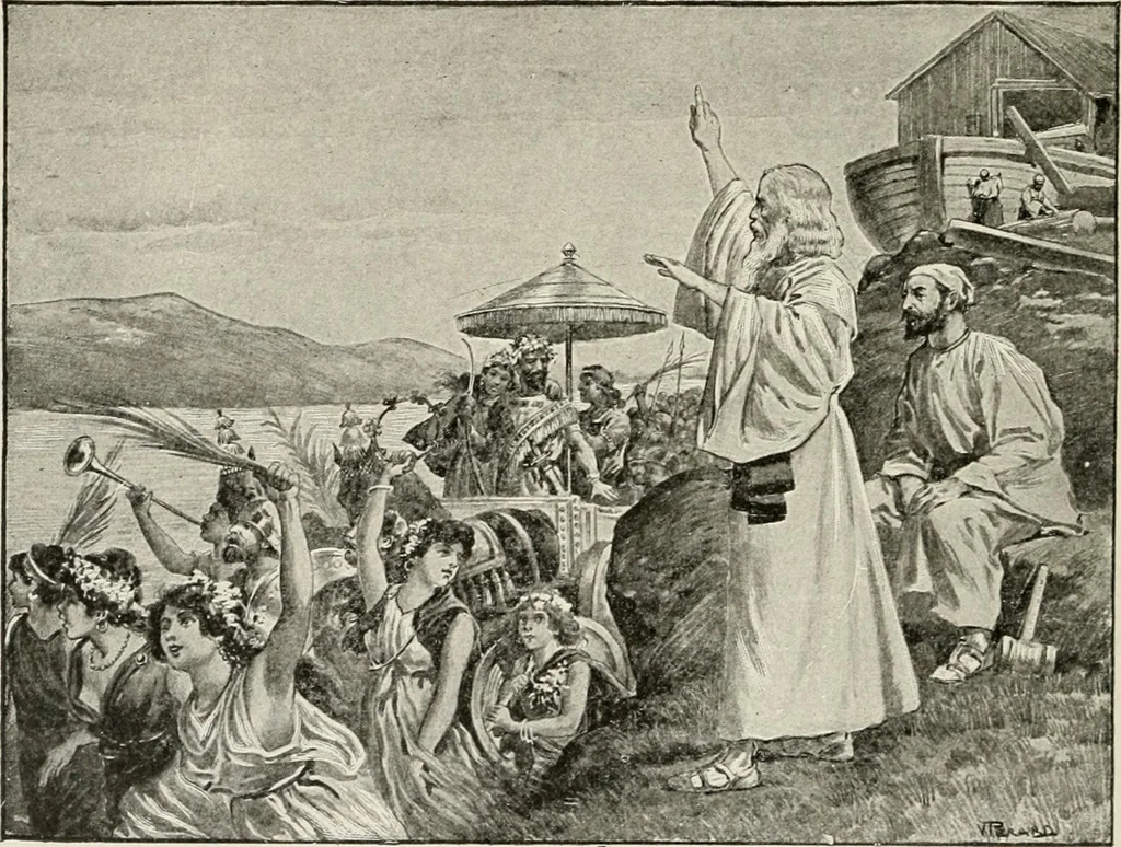 An illustration from Heralds of the morning : the meaning of the social and political problems of to-day and the significance of the great phenomena in nature, 1909, leaf 161
