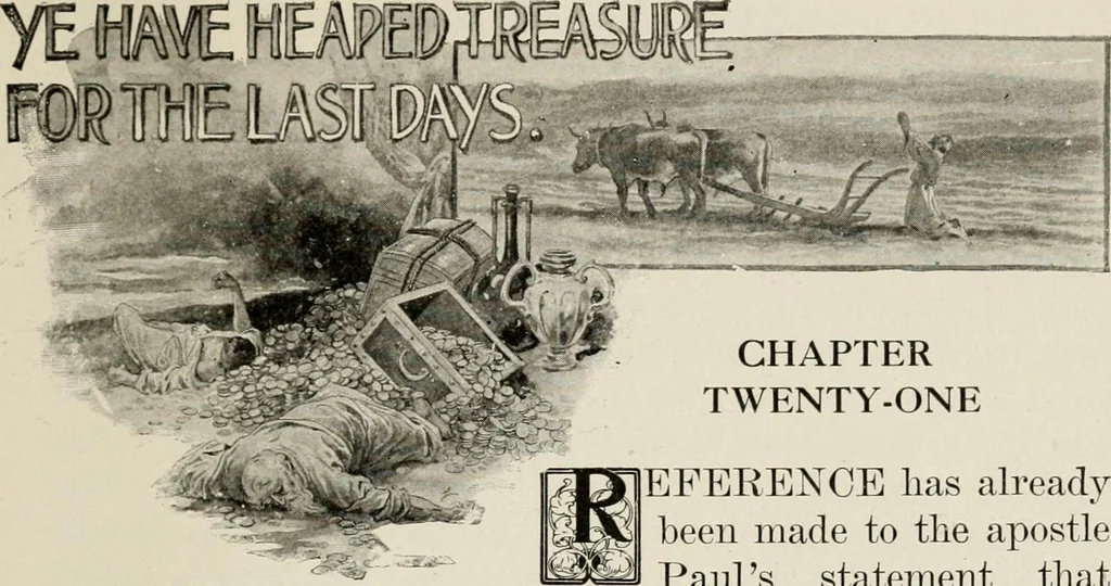 An illustration from Heralds of the morning : the meaning of the social and political problems of to-day and the significance of the great phenomena in nature, 1909, leaf 232