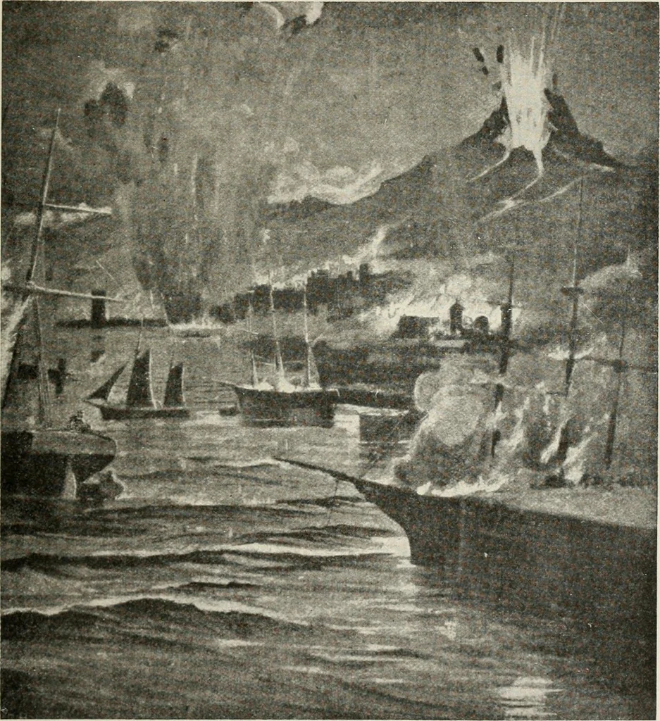 An illustration from Heralds of the morning : the meaning of the social and political problems of to-day and the significance of the great phenomena in nature, 1909, leaf 324