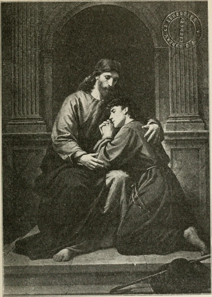 An illustration from Heralds of the morning : the meaning of the social and political problems of to-day and the significance of the great phenomena in nature, 1909, leaf 34