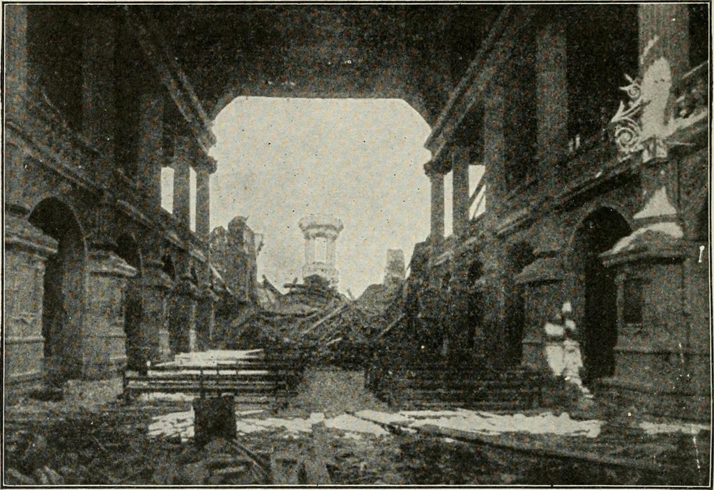 An illustration from Heralds of the morning : the meaning of the social and political problems of to-day and the significance of the great phenomena in nature, 1909, leaf 341