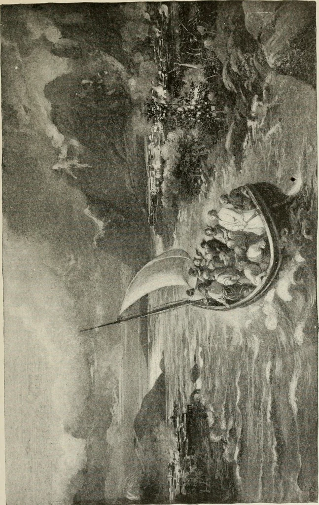 An illustration from Heralds of the morning : the meaning of the social and political problems of to-day and the significance of the great phenomena in nature, 1909, leaf 38