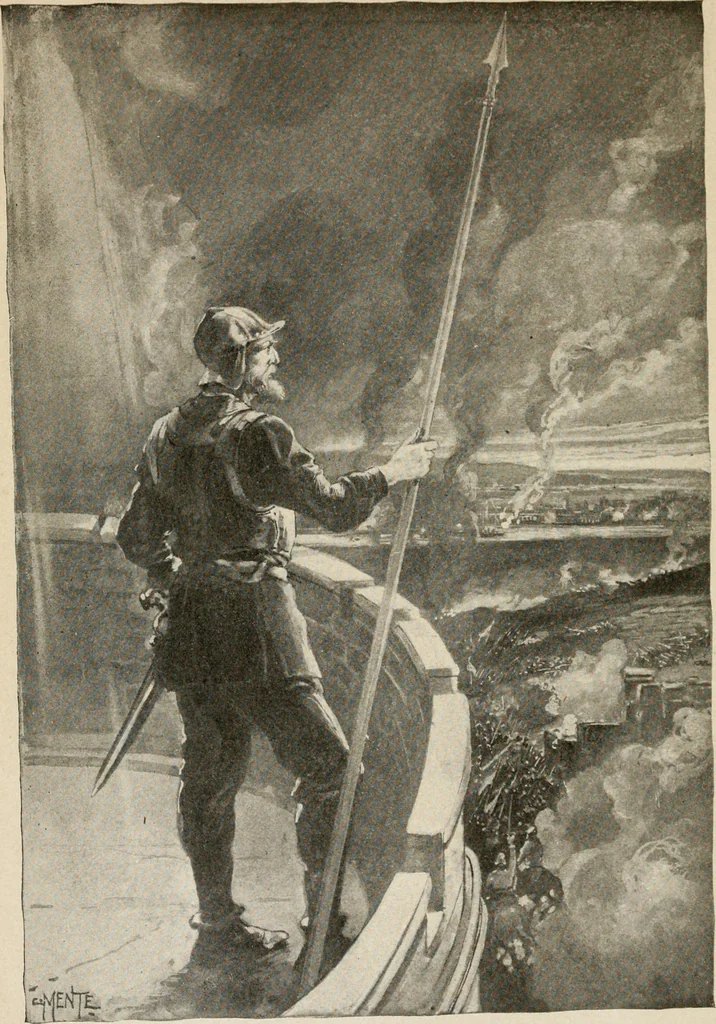 An illustration from Heralds of the morning : the meaning of the social and political problems of to-day and the significance of the great phenomena in nature, 1909, leaf 5