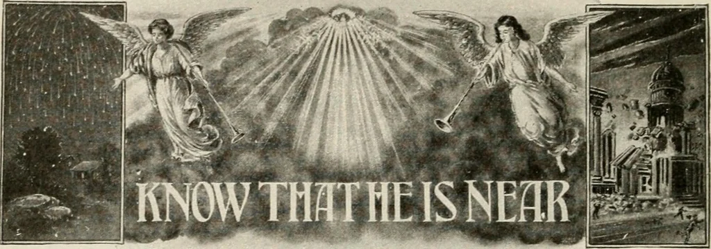 An illustration from Heralds of the morning : the meaning of the social and political problems of to-day and the significance of the great phenomena in nature, 1909, leaf 57