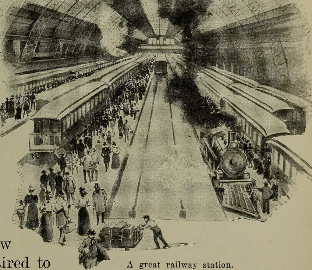 An illustration from Heralds of the morning : the meaning of the social and political problems of to-day and the significance of the great phenomena in nature, 1912, leaf 101