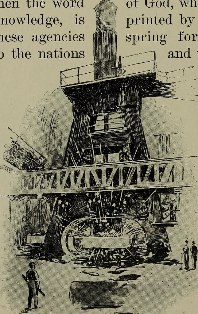 An illustration from Heralds of the morning : the meaning of the social and political problems of to-day and the significance of the great phenomena in nature, 1912, leaf 116