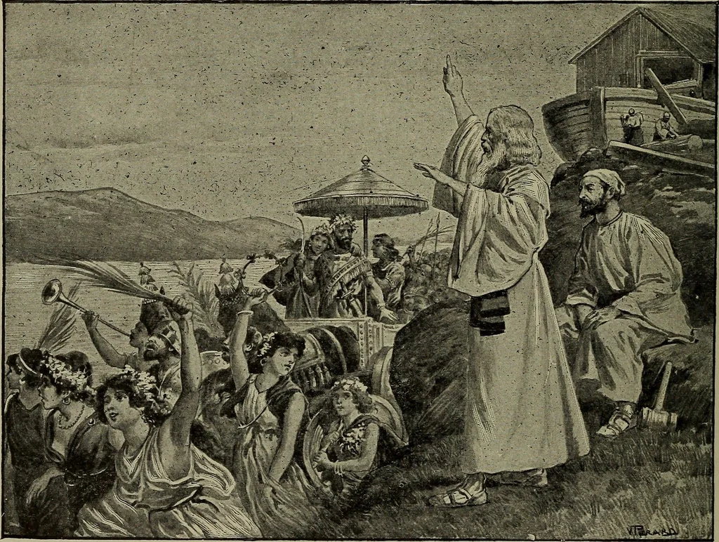 An illustration from Heralds of the morning : the meaning of the social and political problems of to-day and the significance of the great phenomena in nature, 1912, leaf 160