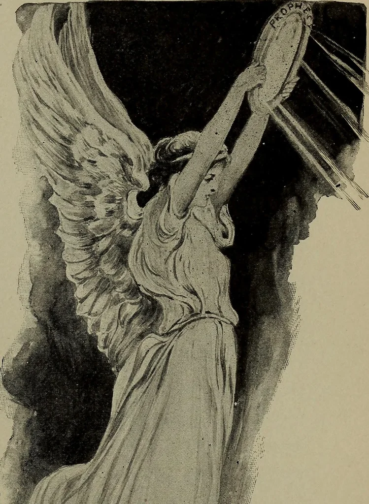 An illustration from Heralds of the morning : the meaning of the social and political problems of to-day and the significance of the great phenomena in nature, 1912, leaf 21