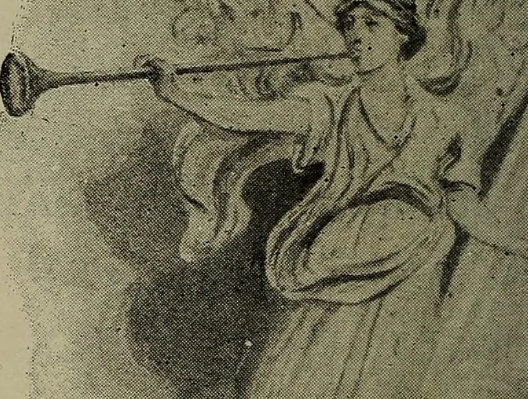 An illustration from Heralds of the morning : the meaning of the social and political problems of to-day and the significance of the great phenomena in nature, 1912, leaf 28
