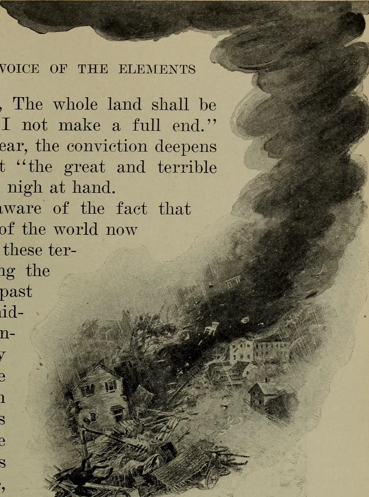 An illustration from Heralds of the morning : the meaning of the social and political problems of to-day and the significance of the great phenomena in nature, 1912, leaf 333