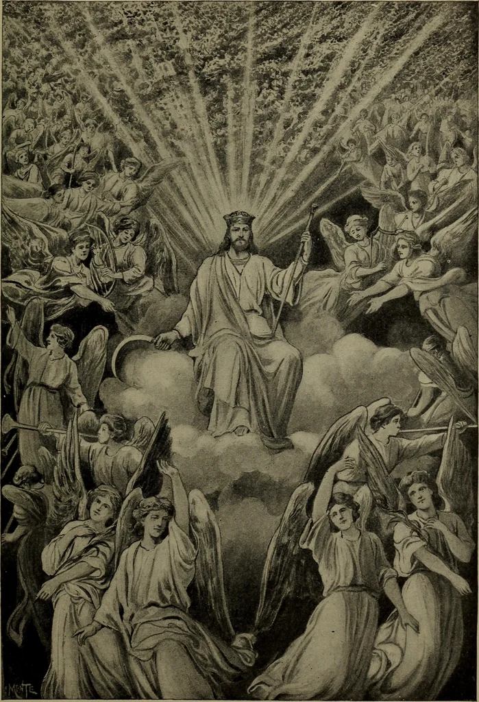 An illustration from Heralds of the morning : the meaning of the social and political problems of to-day and the significance of the great phenomena in nature, 1912, leaf 405