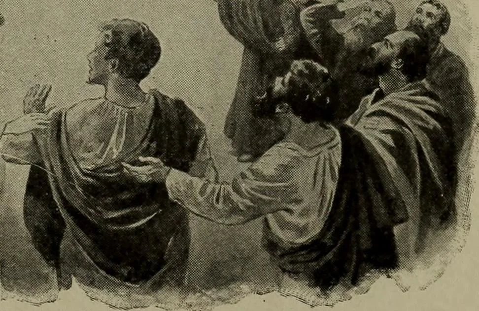 An illustration from Heralds of the morning : the meaning of the social and political problems of to-day and the significance of the great phenomena in nature, 1912, leaf 47