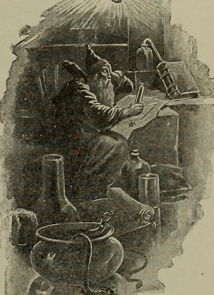 An illustration from Heralds of the morning : the meaning of the social and political problems of to-day and the significance of the great phenomena in nature, 1912, leaf 73