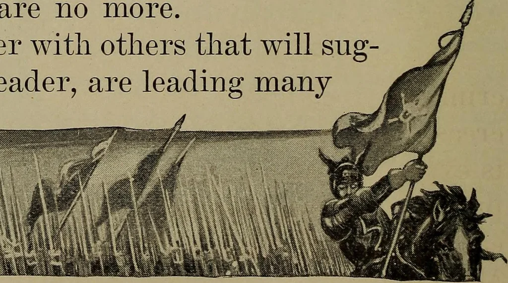 An illustration from Heralds of the morning; the meaning of the social and political problems of to-day and the significance of the great phenomena in nature .., 1909, leaf 22