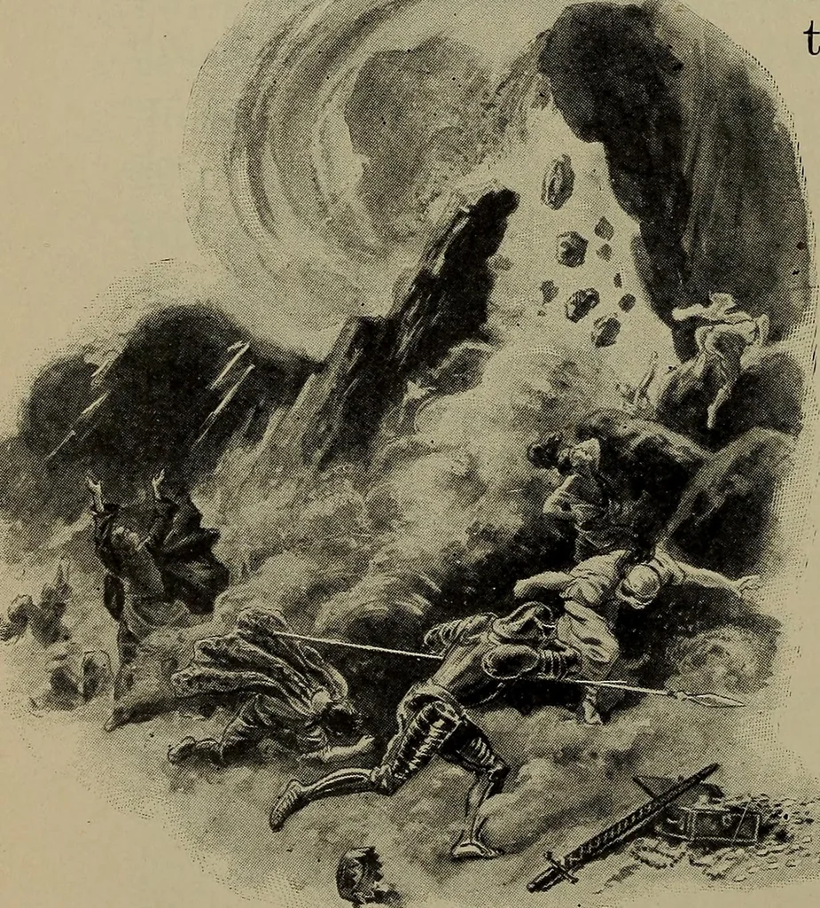 An illustration from Heralds of the morning; the meaning of the social and political problems of to-day and the significance of the great phenomena in nature .., 1909, leaf 24