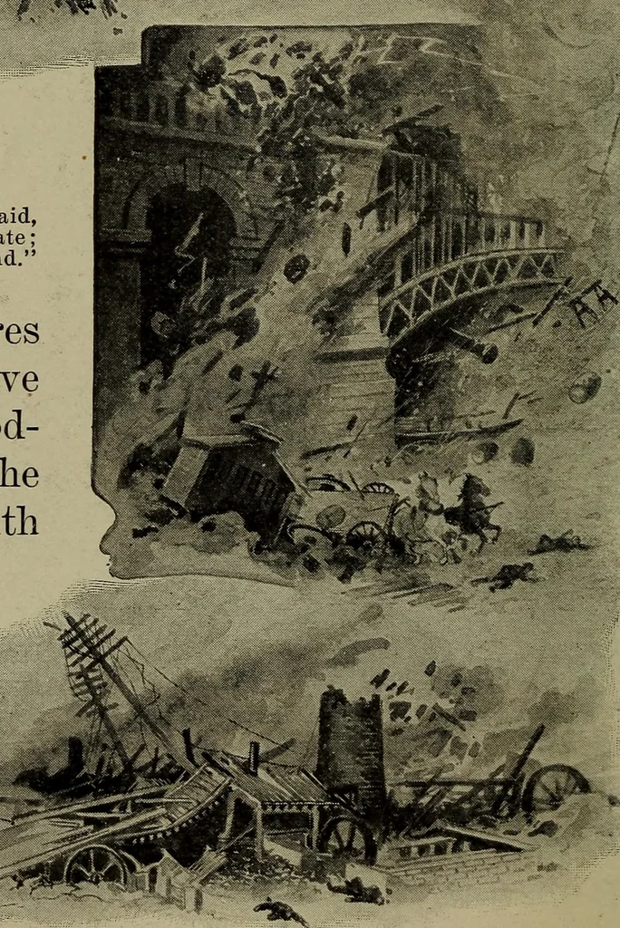 An illustration from Heralds of the morning; the meaning of the social and political problems of to-day and the significance of the great phenomena in nature .., 1909, leaf 332