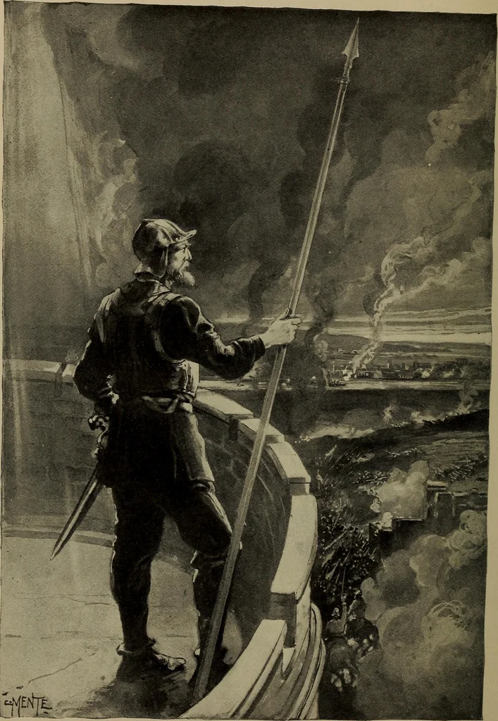 An illustration from Heralds of the morning; the meaning of the social and political problems of to-day and the significance of the great phenomena in nature .., 1909, leaf 4