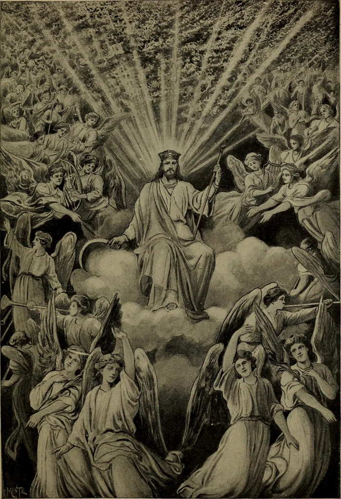 An illustration from Heralds of the morning; the meaning of the social and political problems of to-day and the significance of the great phenomena in nature .., 1909, leaf 405