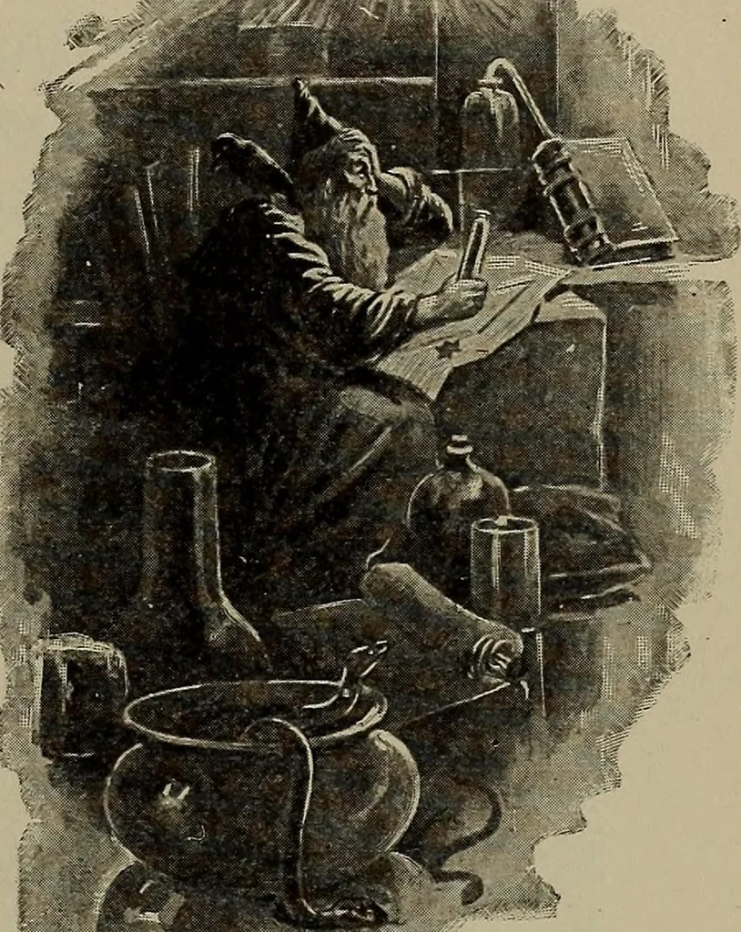 An illustration from Heralds of the morning; the meaning of the social and political problems of to-day and the significance of the great phenomena in nature .., 1909, leaf 73