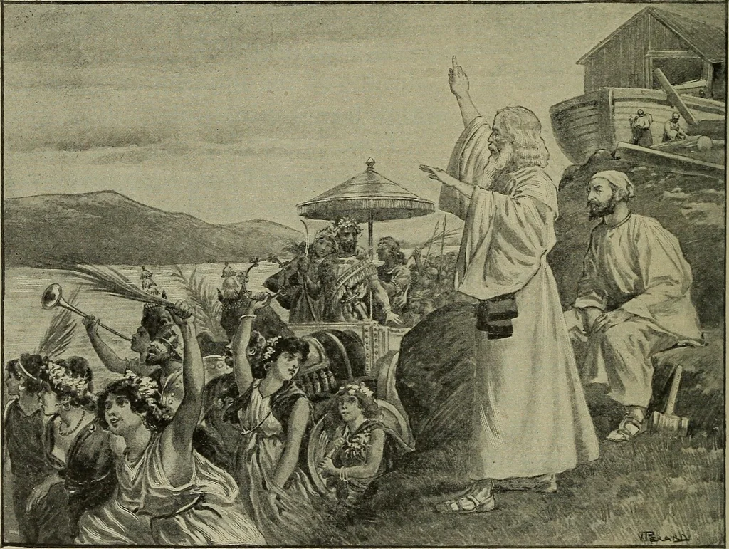 An illustration from Heralds of the morning, the meaning of the social and political problems of to-day and the significance of the great phenomena in nature .., 1899, leaf 137