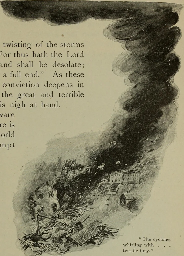 An illustration from Heralds of the morning, the meaning of the social and political problems of to-day and the significance of the great phenomena in nature .., 1899, leaf 280