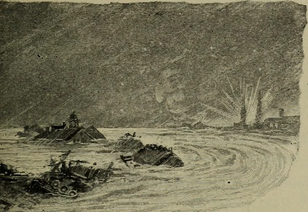 An illustration from Heralds of the morning, the meaning of the social and political problems of to-day and the significance of the great phenomena in nature .., 1899, leaf 284