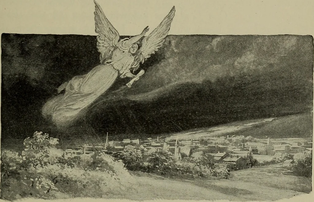 An illustration from Heralds of the morning, the meaning of the social and political problems of to-day and the significance of the great phenomena in nature .., 1899, leaf 316