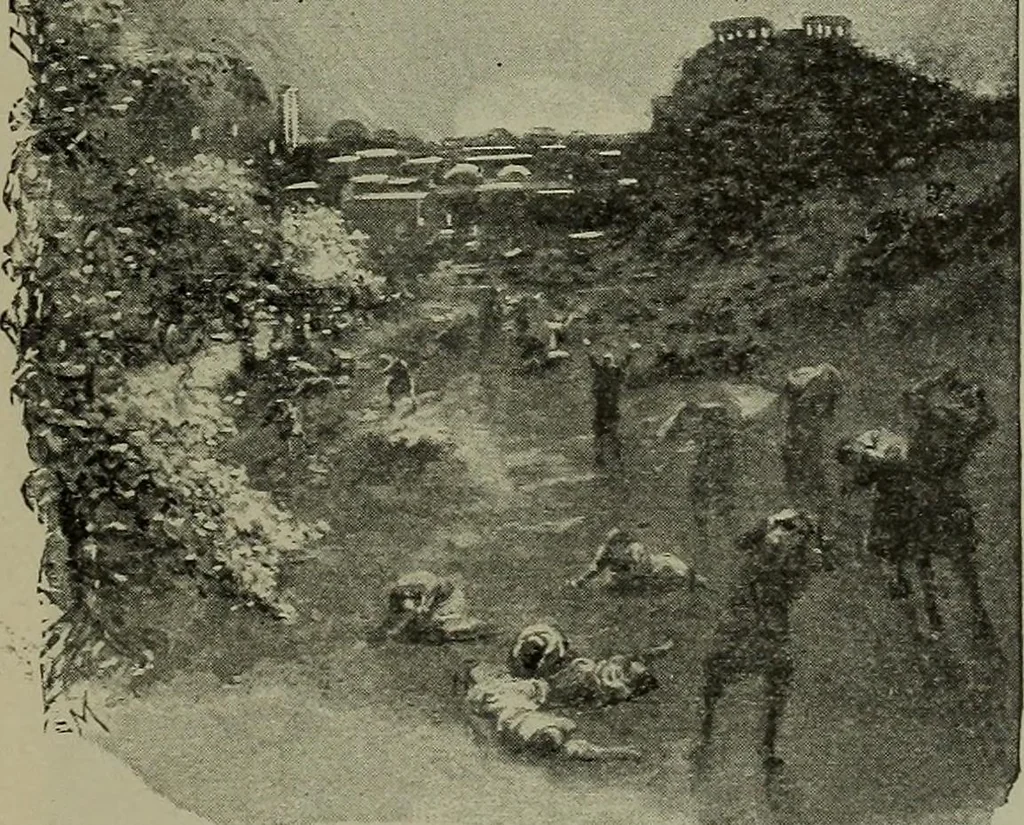 An illustration from Heralds of the morning, the meaning of the social and political problems of to-day and the significance of the great phenomena in nature .., 1899, leaf 334