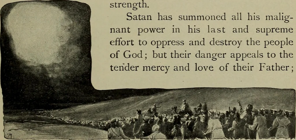 An illustration from Heralds of the morning, the meaning of the social and political problems of to-day and the significance of the great phenomena in nature .., 1899, leaf 340