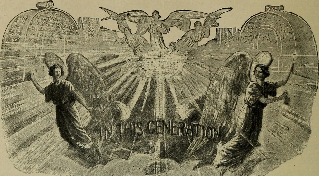 An illustration from Heralds of the morning, the meaning of the social and political problems of to-day and the significance of the great phenomena in nature .., 1899, leaf 355