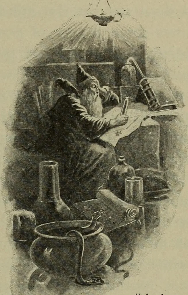 An illustration from Heralds of the morning, the meaning of the social and political problems of to-day and the significance of the great phenomena in nature .., 1899, leaf 72