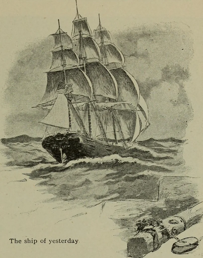 An illustration from Heralds of the morning, the meaning of the social and political problems of to-day and the significance of the great phenomena in nature .., 1899, leaf 92
