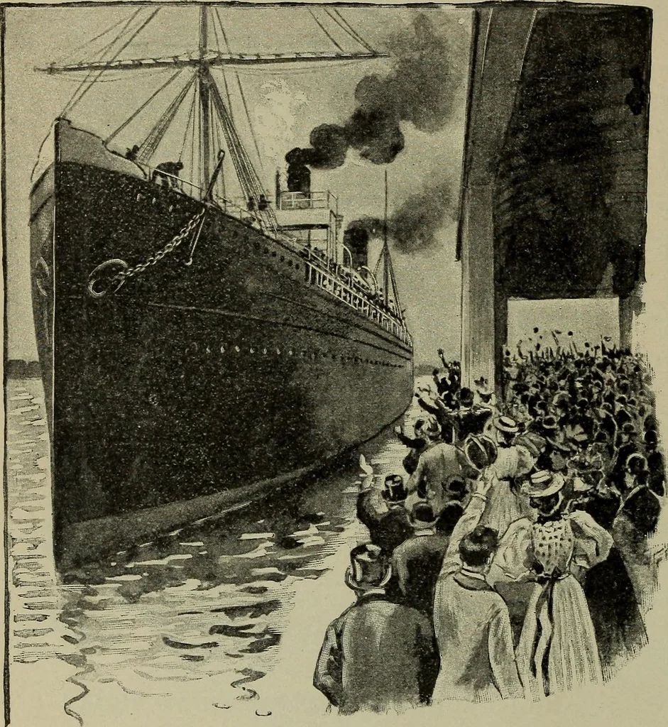 An illustration from Heralds of the morning, the meaning of the social and political problems of to-day and the significance of the great phenomena in nature .., 1899, leaf 93