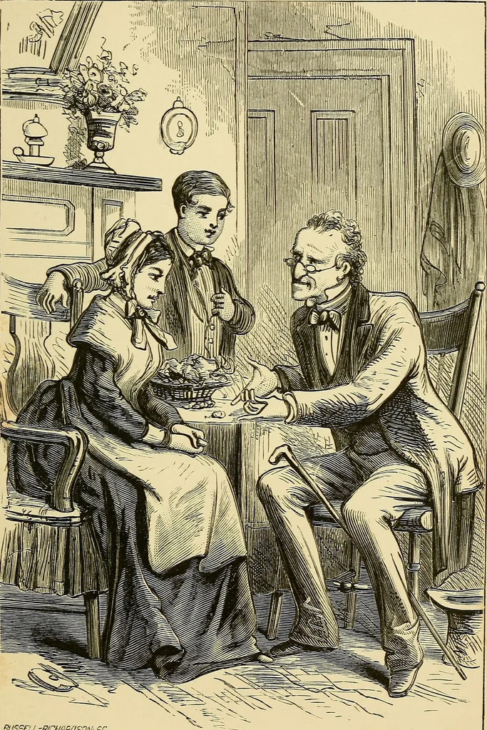 An illustration from Herbert Carter's legacy, or, The inventor's son, 1875, leaf 332