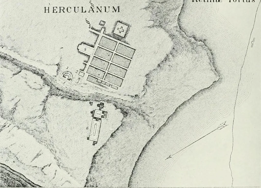 An illustration from Herculaneum, past, present & future, 1908, leaf 125