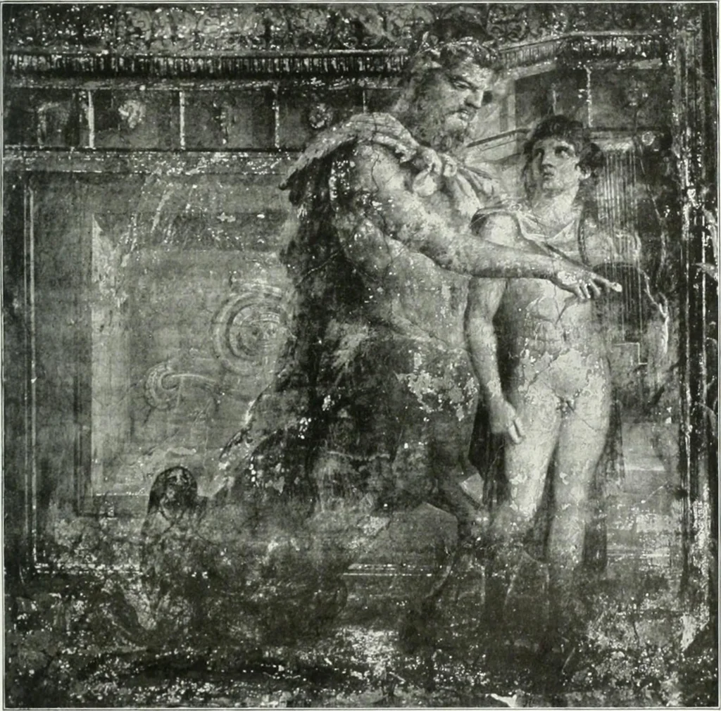 An illustration from Herculaneum, past, present & future, 1908, leaf 154