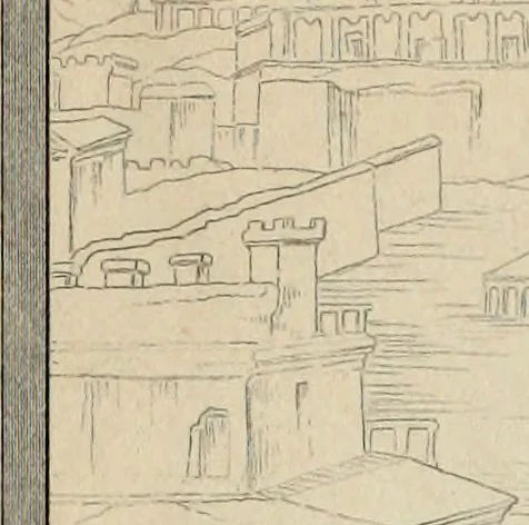An illustration from Herculanum et Pompéi, recueil général des peintures, bronzes, mosaïques, etc., découverts jusqu'à ce jour, et reproduits d'apreès Le antichita di Ercolano, Il Museo borbonico, et tous les ouvrages analogues, 1870, leaf 283