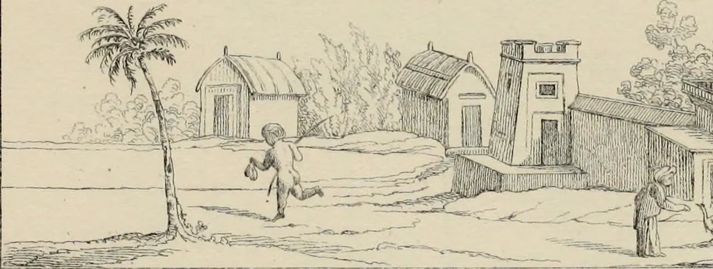 An illustration from Herculanum et Pompéi, recueil général des peintures, bronzes, mosaïques, etc., découverts jusqu'à ce jour, et reproduits d'apreès Le antichita di Ercolano, Il Museo borbonico, et tous les ouvrages analogues, 1870, leaf 327