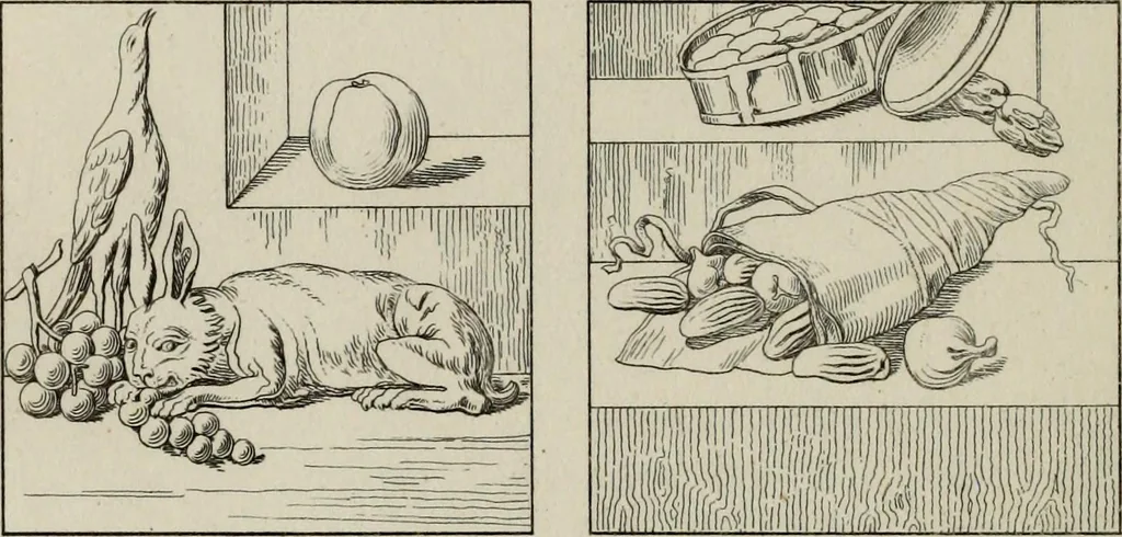 An illustration from Herculanum et Pompéi, recueil général des peintures, bronzes, mosaïques, etc., découverts jusqu'à ce jour, et reproduits d'apreès Le antichita di Ercolano, Il Museo borbonico, et tous les ouvrages analogues, 1870, leaf 193