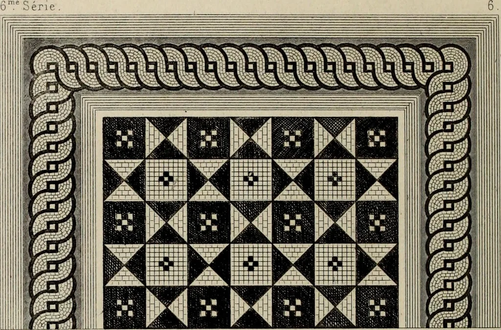 An illustration from Herculanum et Pompéi, recueil général des peintures, bronzes, mosaïques, etc., découverts jusqu'à ce jour, et reproduits d'apreès Le antichita di Ercolano, Il Museo borbonico, et tous les ouvrages analogues, 1870, leaf 263