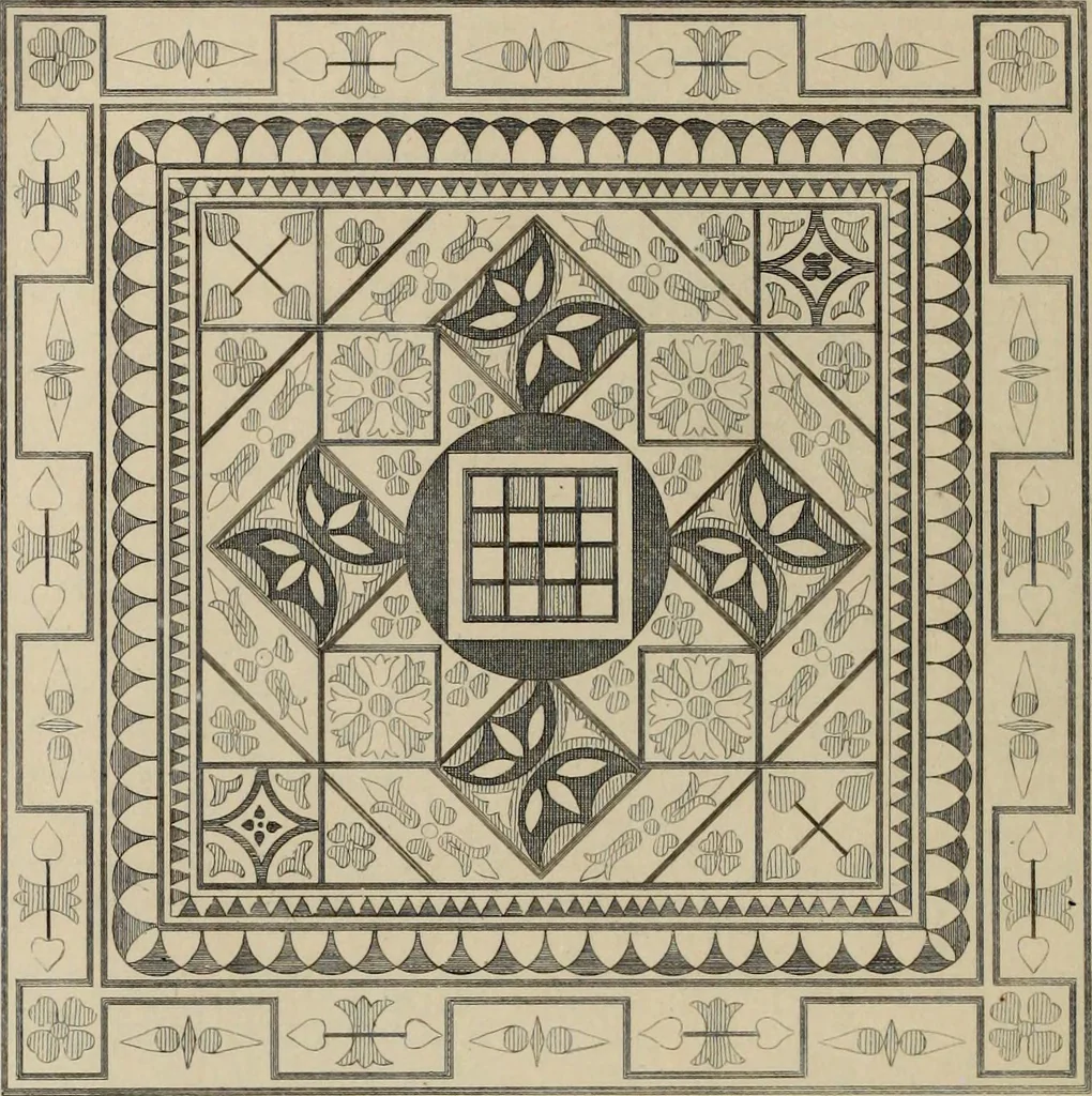 An illustration from Herculanum et Pompéi, recueil général des peintures, bronzes, mosaïques, etc., découverts jusqu'à ce jour, et reproduits d'apreès Le antichita di Ercolano, Il Museo borbonico, et tous les ouvrages analogues, 1870, leaf 299