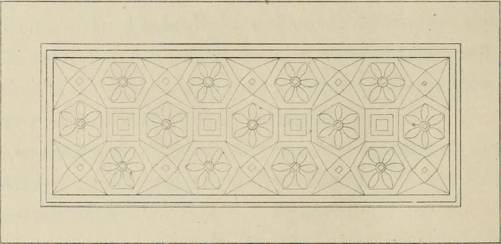 An illustration from Herculanum et Pompéi, recueil général des peintures, bronzes, mosaïques, etc., découverts jusqu'à ce jour, et reproduits d'apreès Le antichita di Ercolano, Il Museo borbonico, et tous les ouvrages analogues, 1870, leaf 343