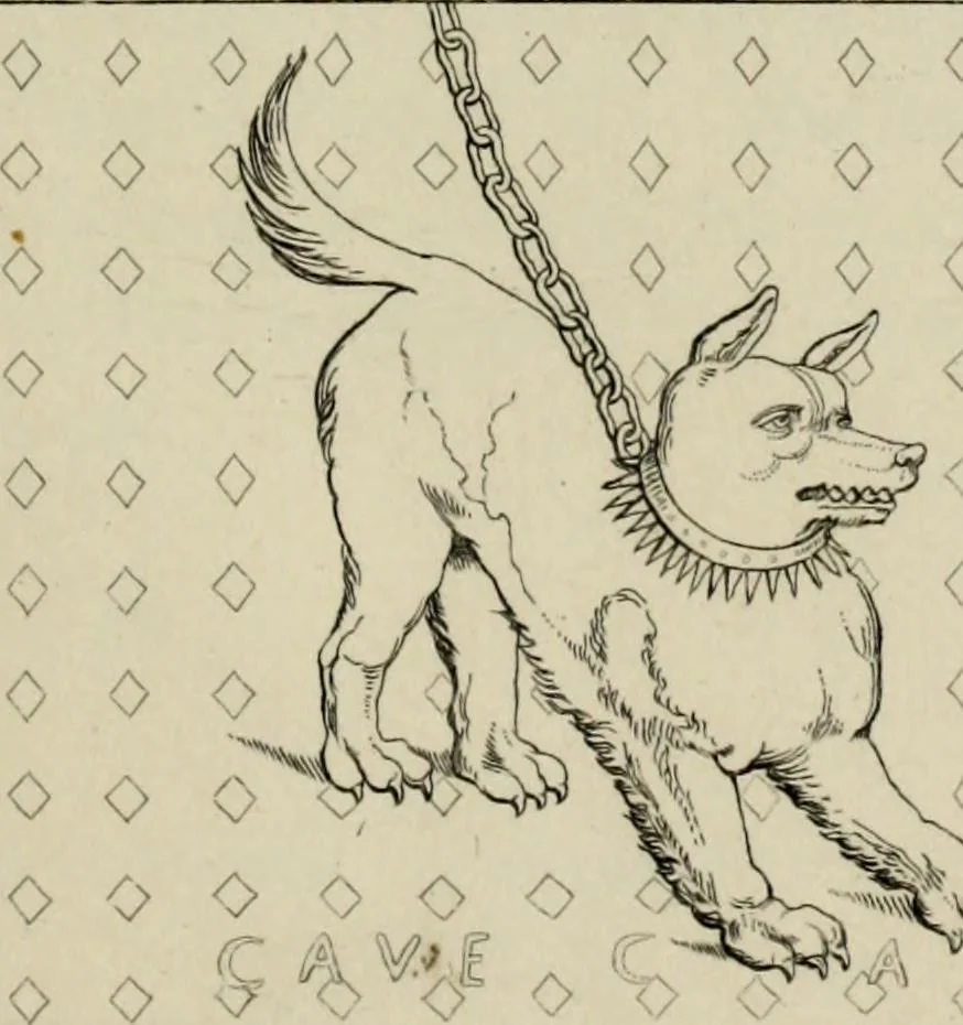 An illustration from Herculanum et Pompéi, recueil général des peintures, bronzes, mosaïques, etc., découverts jusqu'à ce jour, et reproduits d'apreès Le antichita di Ercolano, Il Museo borbonico, et tous les ouvrages analogues, 1870, leaf 346