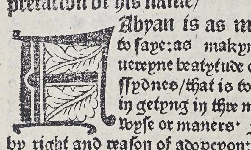 An illustration from Here begynneth the legende named in Latyn Legenda aurea, : that is to say in Englysshe the Golden legende : for lyke as passeth golde in valewe al other metallys, soo thys legende excedeth all other bokes, leaf 170