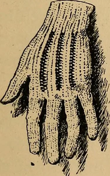 An illustration from The heritage of dress; being notes on the history and evolution of clothes, 1912, leaf 105