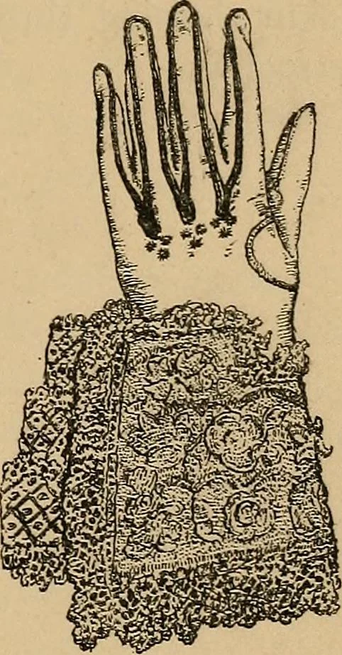 An illustration from The heritage of dress; being notes on the history and evolution of clothes, 1912, leaf 107