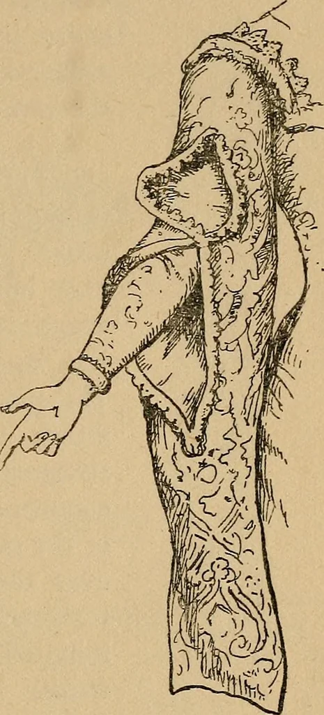 An illustration from The heritage of dress; being notes on the history and evolution of clothes, 1912, leaf 201