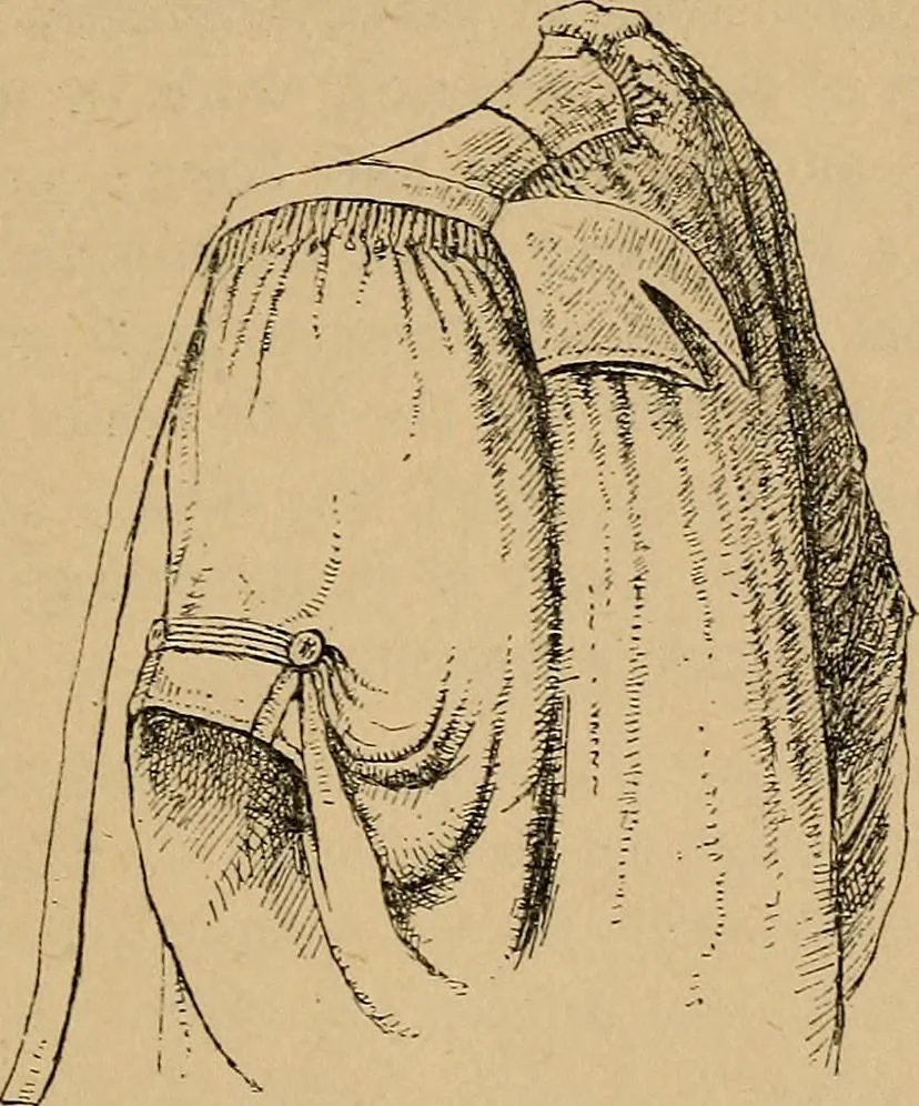 An illustration from The heritage of dress; being notes on the history and evolution of clothes, 1912, leaf 207