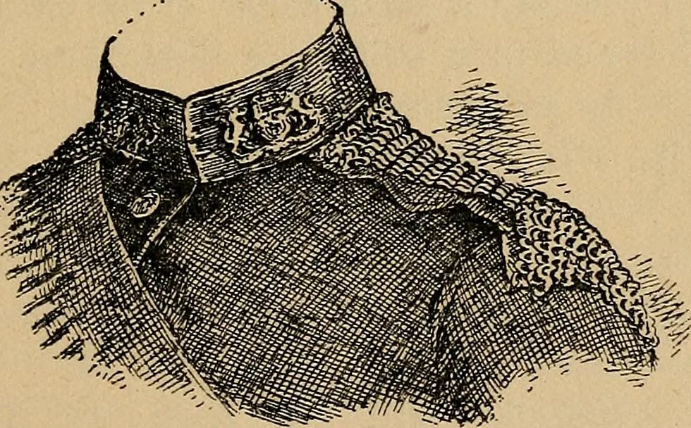 An illustration from The heritage of dress; being notes on the history and evolution of clothes, 1912, leaf 217